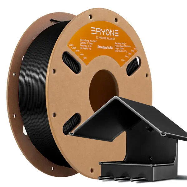 Eryone ASA Black 1kg filament spool
