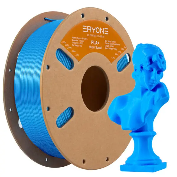 Eryone High Speed PLA Cyan 1kg filament spool