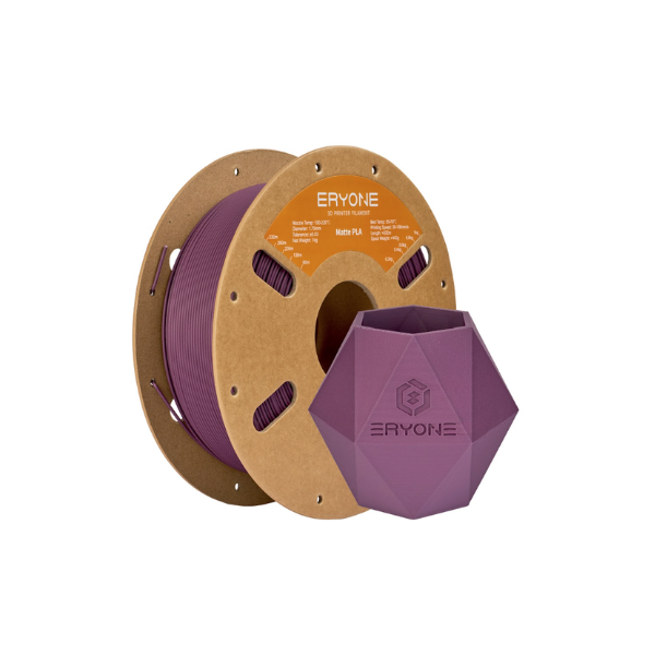 Eryone Matte Fig PLA 1kg filament spool