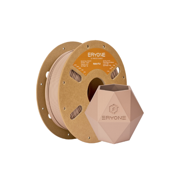 Eryone Matte Iced Latte PLA 1kg filament spool