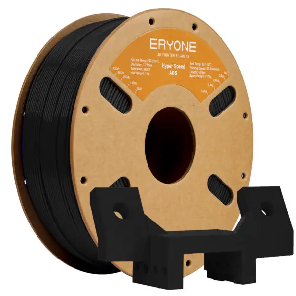 Eryone High Speed ABS Black 1kg filament spool