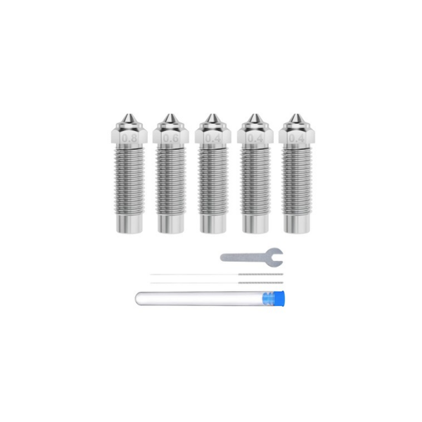 Elegoo Multi-Size Hardened Steel Nozzle Kit for Neptune 4 Plus and 4 Max