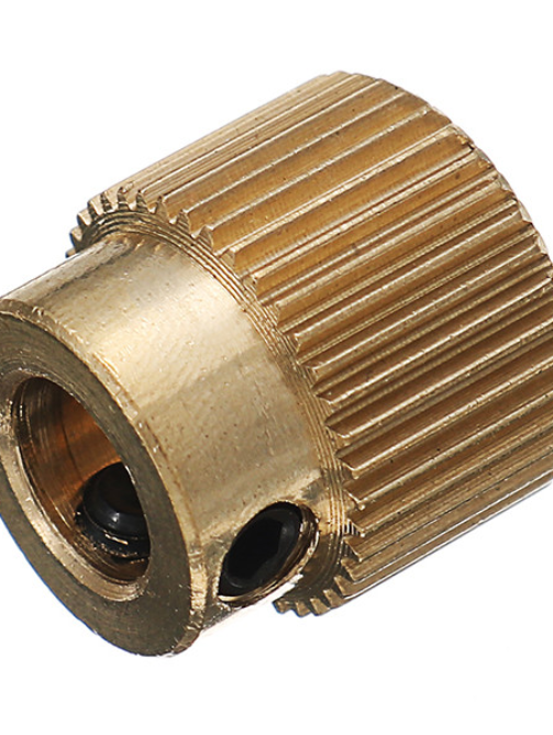 Brass Extruder Gear 40 Tooth