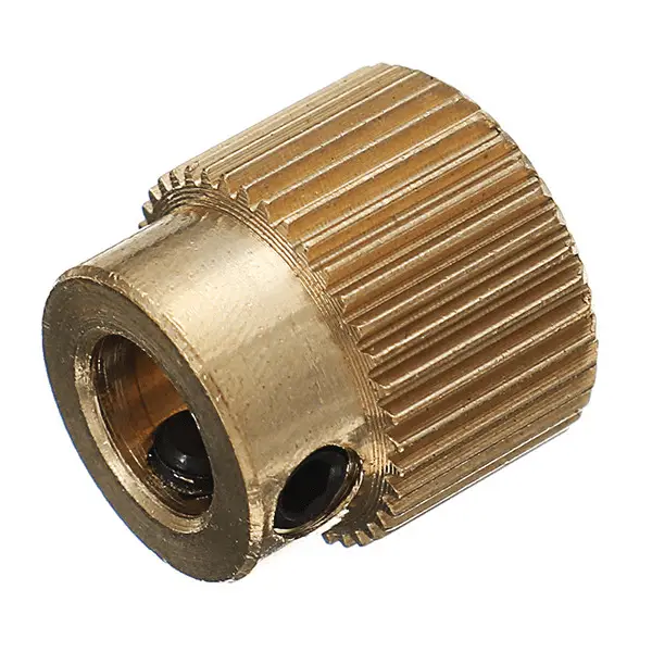 Creality Brass Extruder Wheel 40 Tooth Gear MK8 drive gear