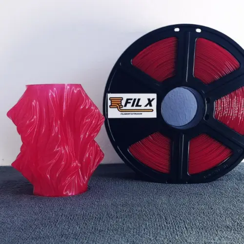 Fil-X 1.75mm  SBS Filament 1kg Translucent Red