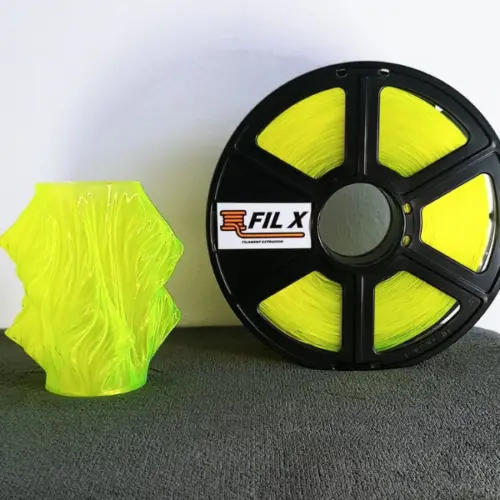 Fil-X 1.75mm  SBS Filament 1kg Neon Yellow