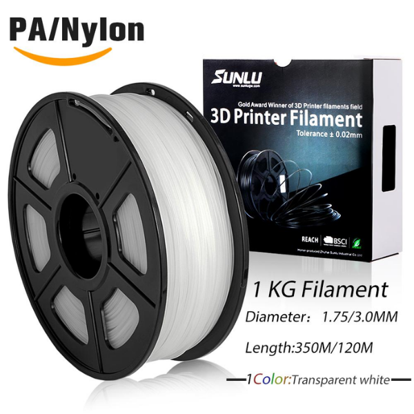 Sunlu PA Nylon Filament 1.75mm 1kg - Xtrude 3D - Printers - Filament ...