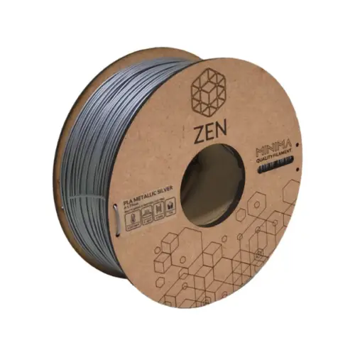 ZEN Minima PLA 1.75mm 1kg Metallic Silver