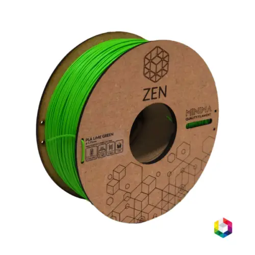 ZEN Minima PLA 1.75mm 1kg Lime Green Silk