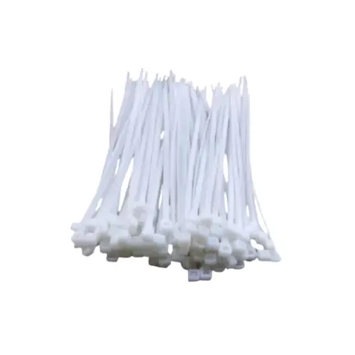 3x100mm Cable Ties - 100pcs White