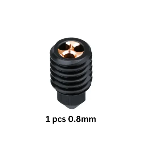 CHT Hardened Steel High Flow Nozzles For Bambu Lab P1P/X1 0.8mm