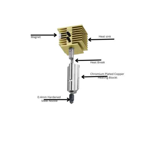 Hotend for Bambu Lab A1/A1 Mini Version 3 - Image 2