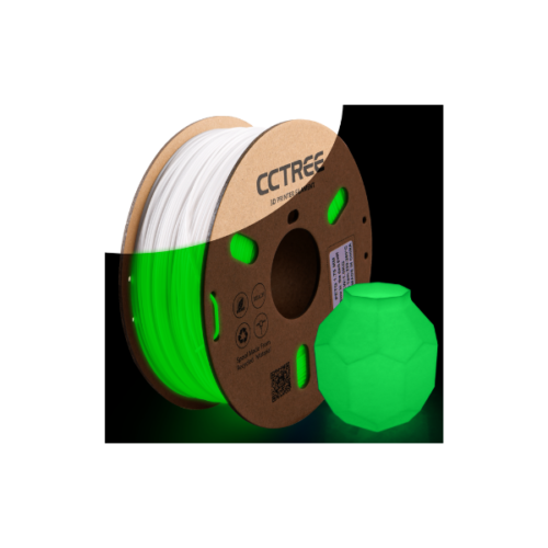 CCTREE TPU Glow In The Dark Green Filament 1kg