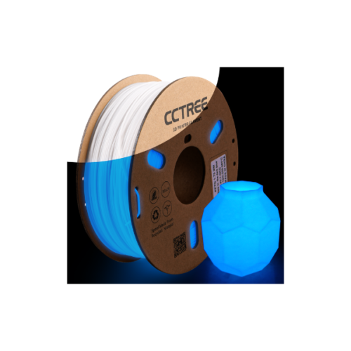 CCTREE TPU Glow In The Dark Blue Filament 1kg