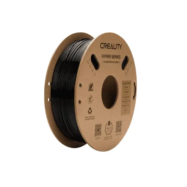 Creality Hyper PETG Black 1kg filament spool