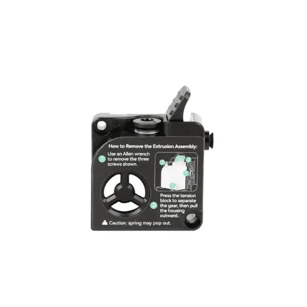 Creality K2 Plus Extruder Front Cover genuine replacement part