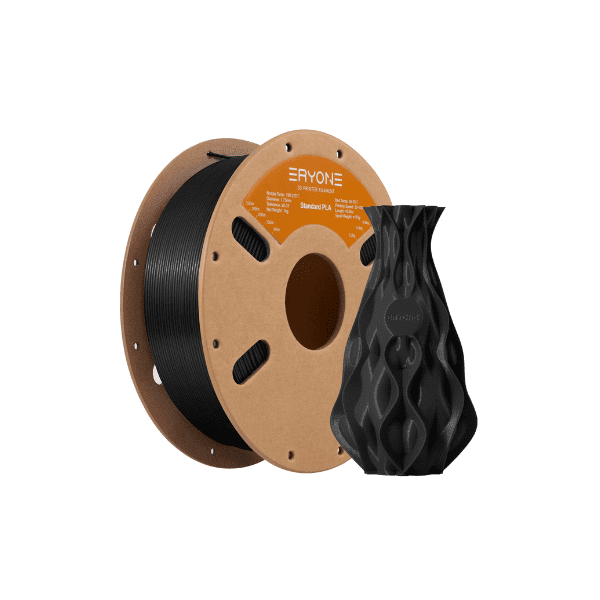 Eryone Standard Carbon Black PLA Filament 1.75mm 1kg