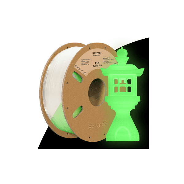 Eryone Glow Green PLA Filament 1.75mm 1kg