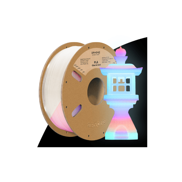 Eryone Glow Rainbow PLA Filament 1.75mm 1kg