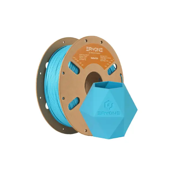 Eryone Matte Aqua Blue PLA Filament 1.75mm 1kg plastic spool