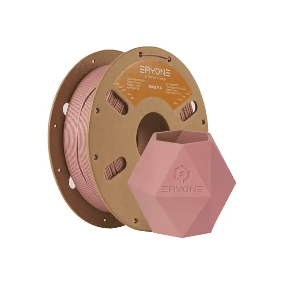 Eryone Matte Pottery Red PLA Filament 1.75mm 1kg plastic spool