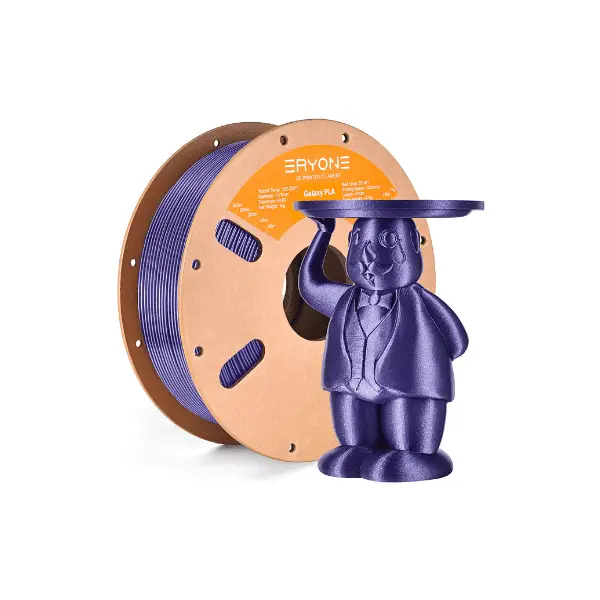 Eryone Sparkly Purple PLA 1.75mm 1kg glitter 3D printing filament