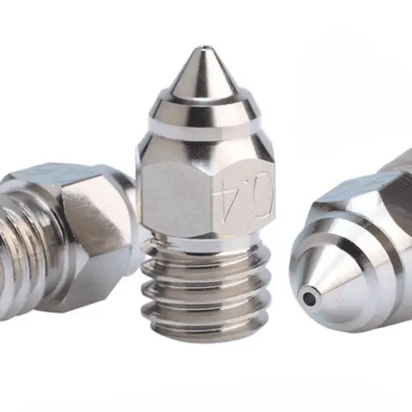 CR-6 SE Plated Copper 0.4mm Nozzle – High-Temperature, High-Precision
