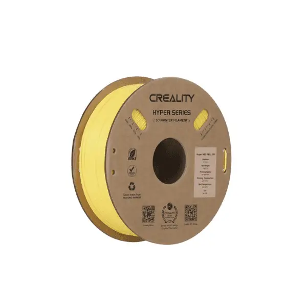 Creality Hyper ABS Yellow 1KG 1.75mm Filament high strength engineering material