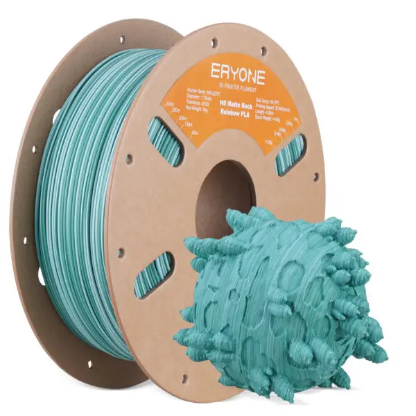 Eryone Rock Matte PLA Frosted Mint Filament 175mm 1kg