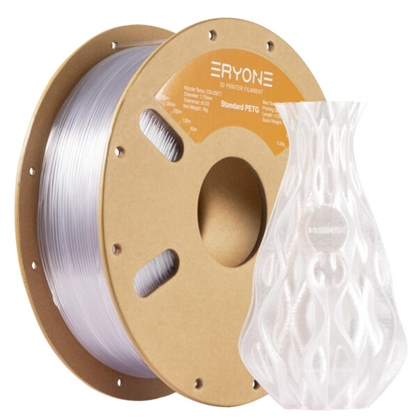 Eryone PETG Transparent Filament 175mm 1kg