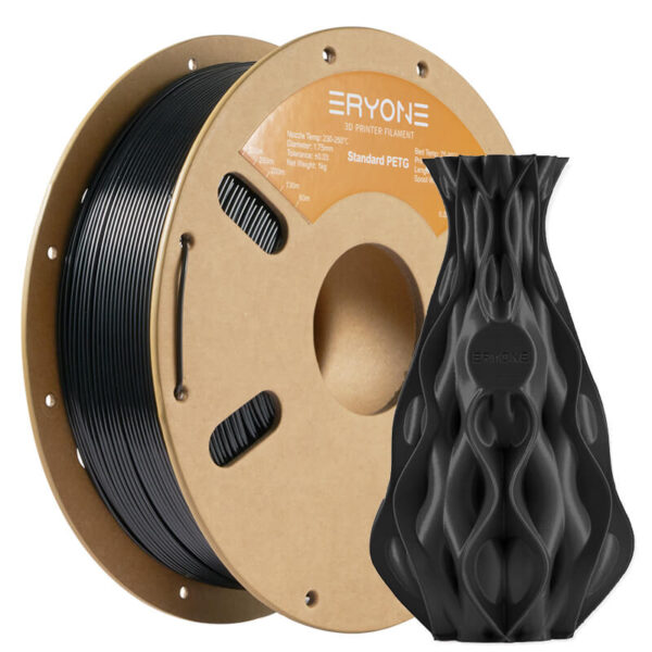 Eryone PETG Black Filament 175mm 1kg