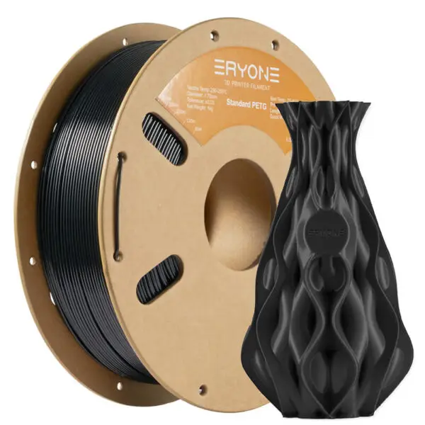 Eryone PETG Black Filament 175mm 1kg