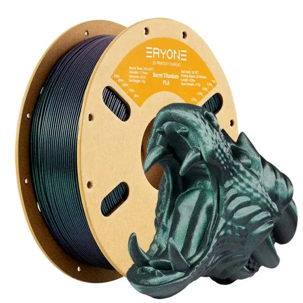 Eryone Burnt Titanium Green PLA Filament 175mm 1kg