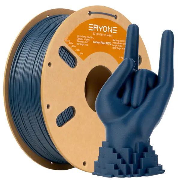 Eryone Carbon Fibre PETG Blue Filament 175mm 1kg