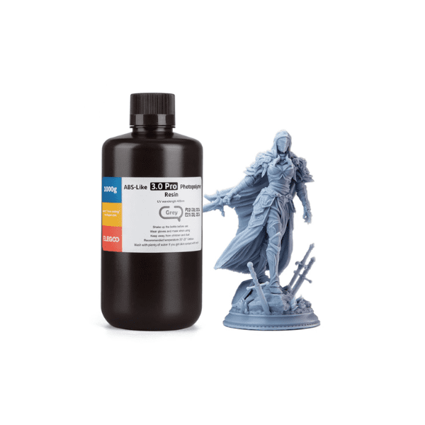 Elegoo ABS Like Resin V3.0 Pro Grey 1kg – High Precision UV Resin